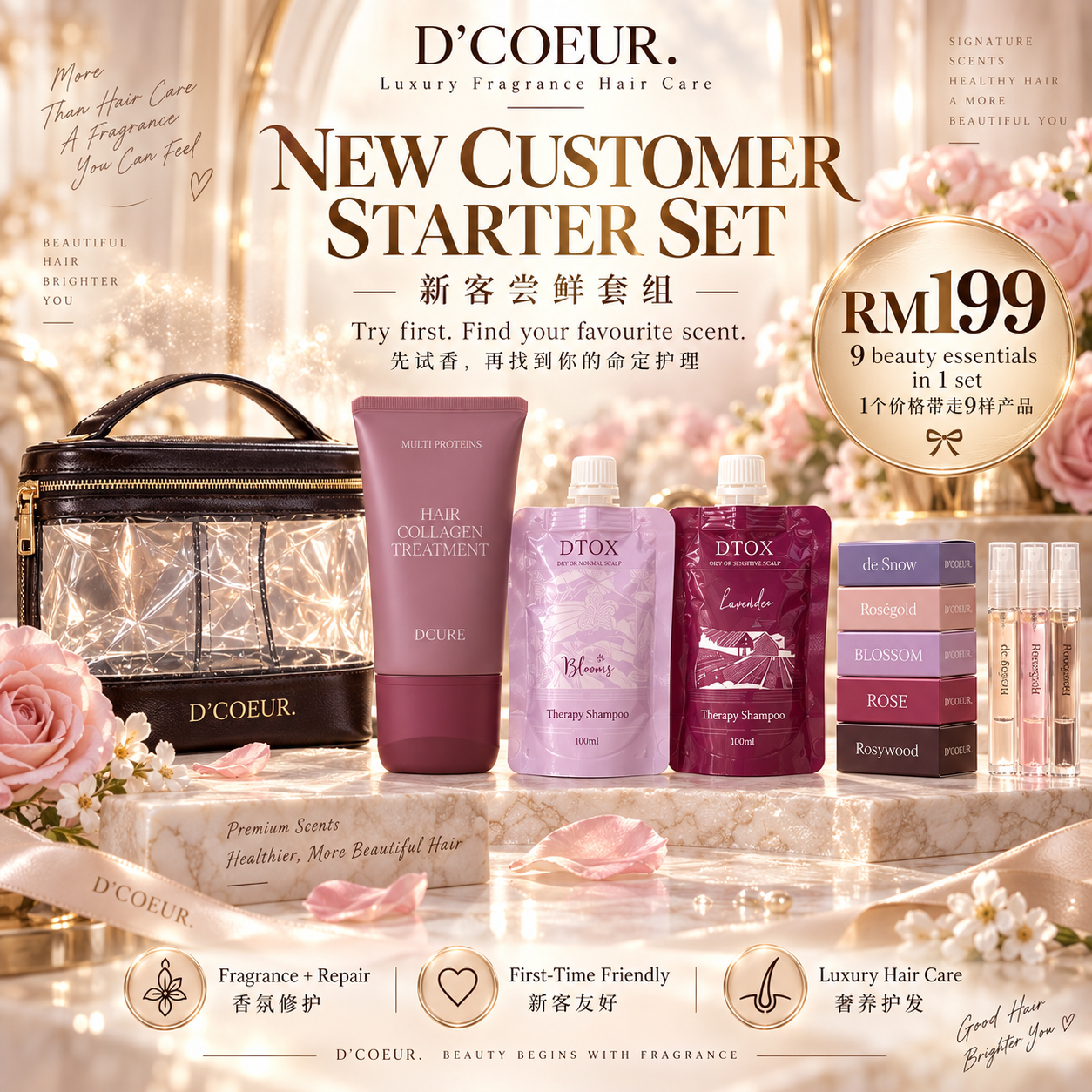 New & Traveller Set